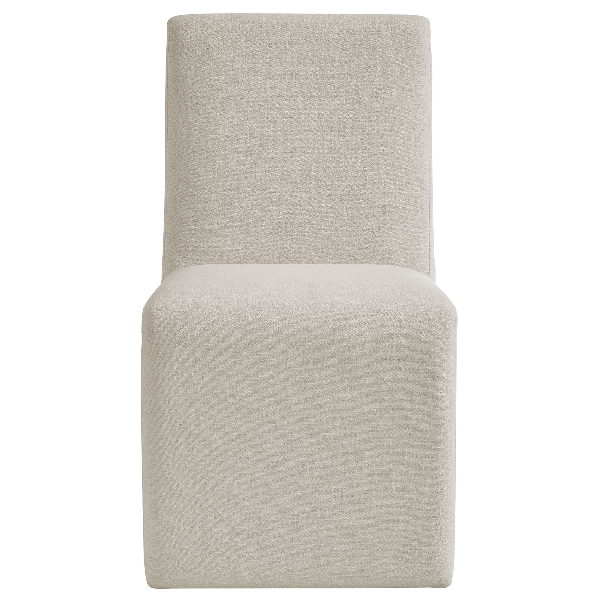Emory Upholstered Fabric Dining Side Chair Set of 2 - Salt