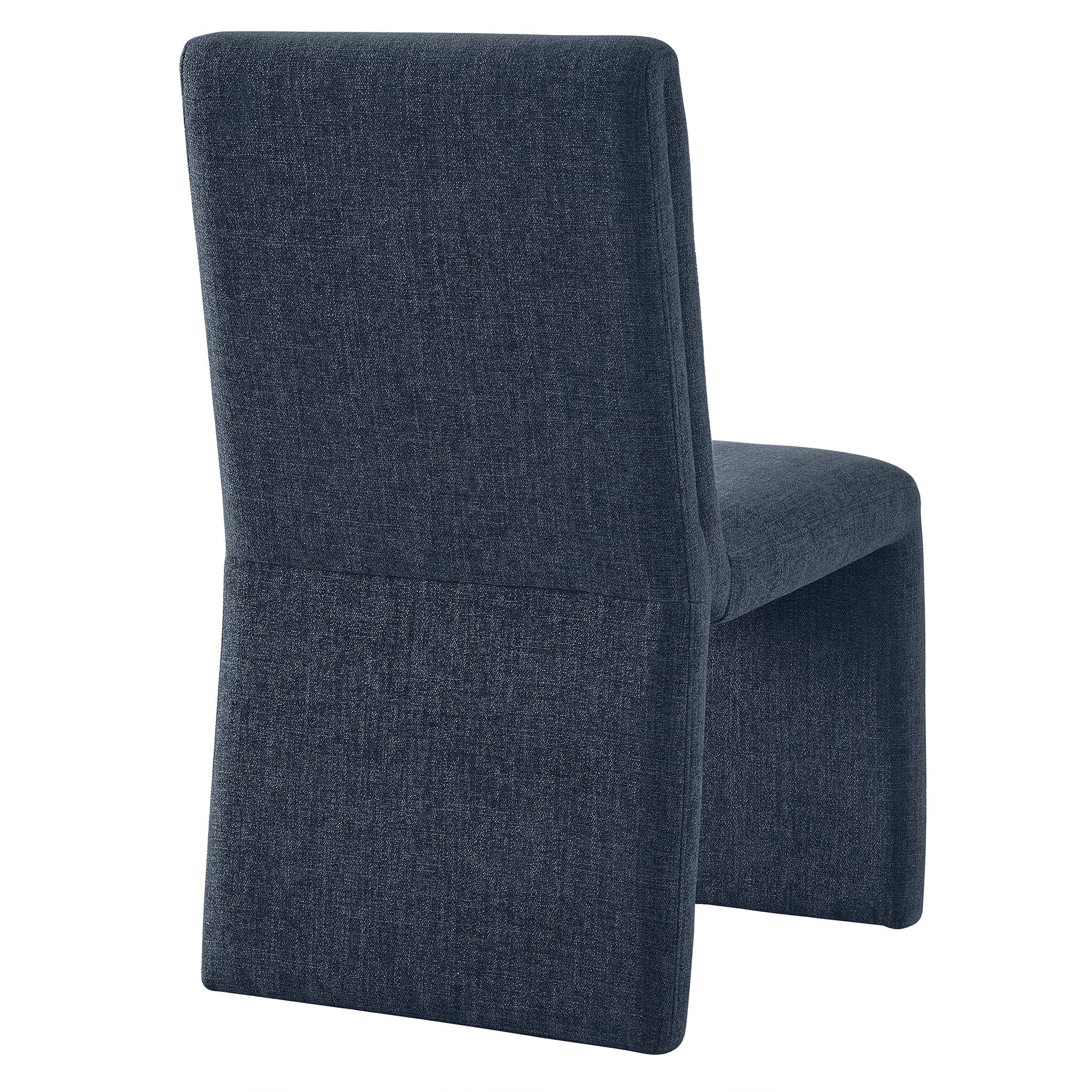 Emory Upholstered Fabric Dining Side Chair Set of 2 - Slate Blue