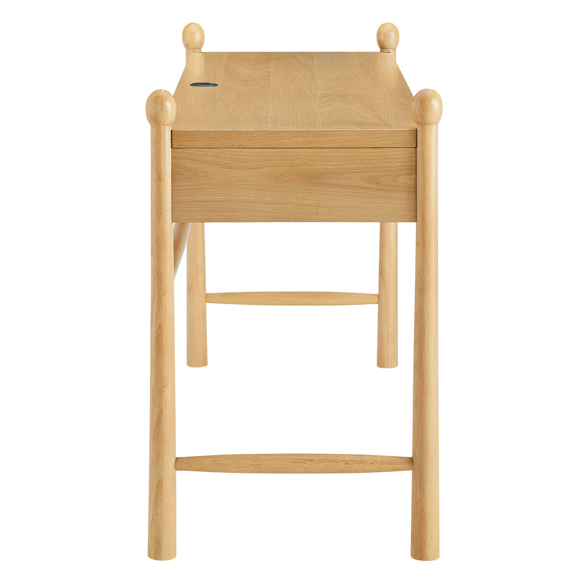 Darcy 62 Inch Wood Computer Desk - Oak