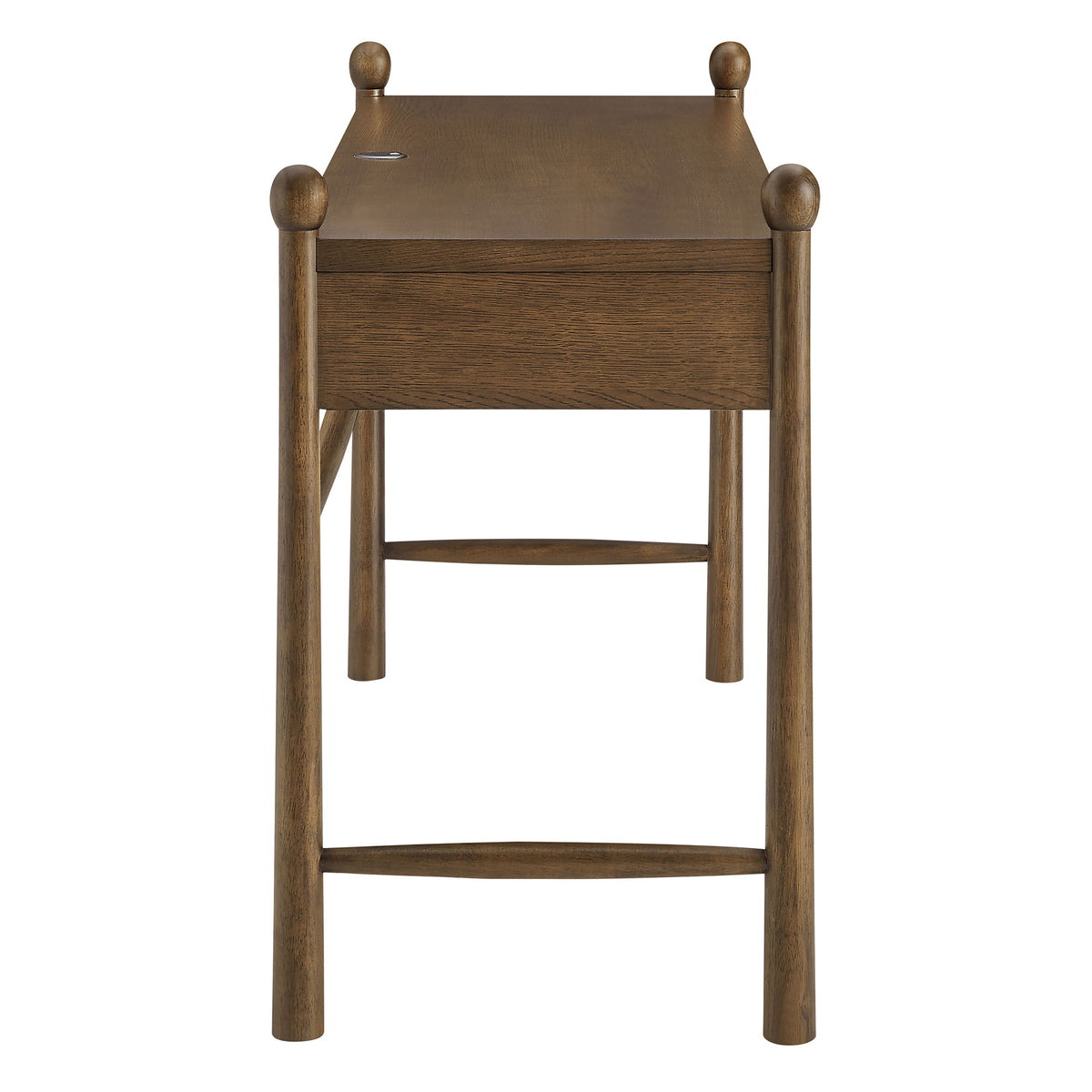 Darcy 62 Inch Wood Computer Desk - Walnut