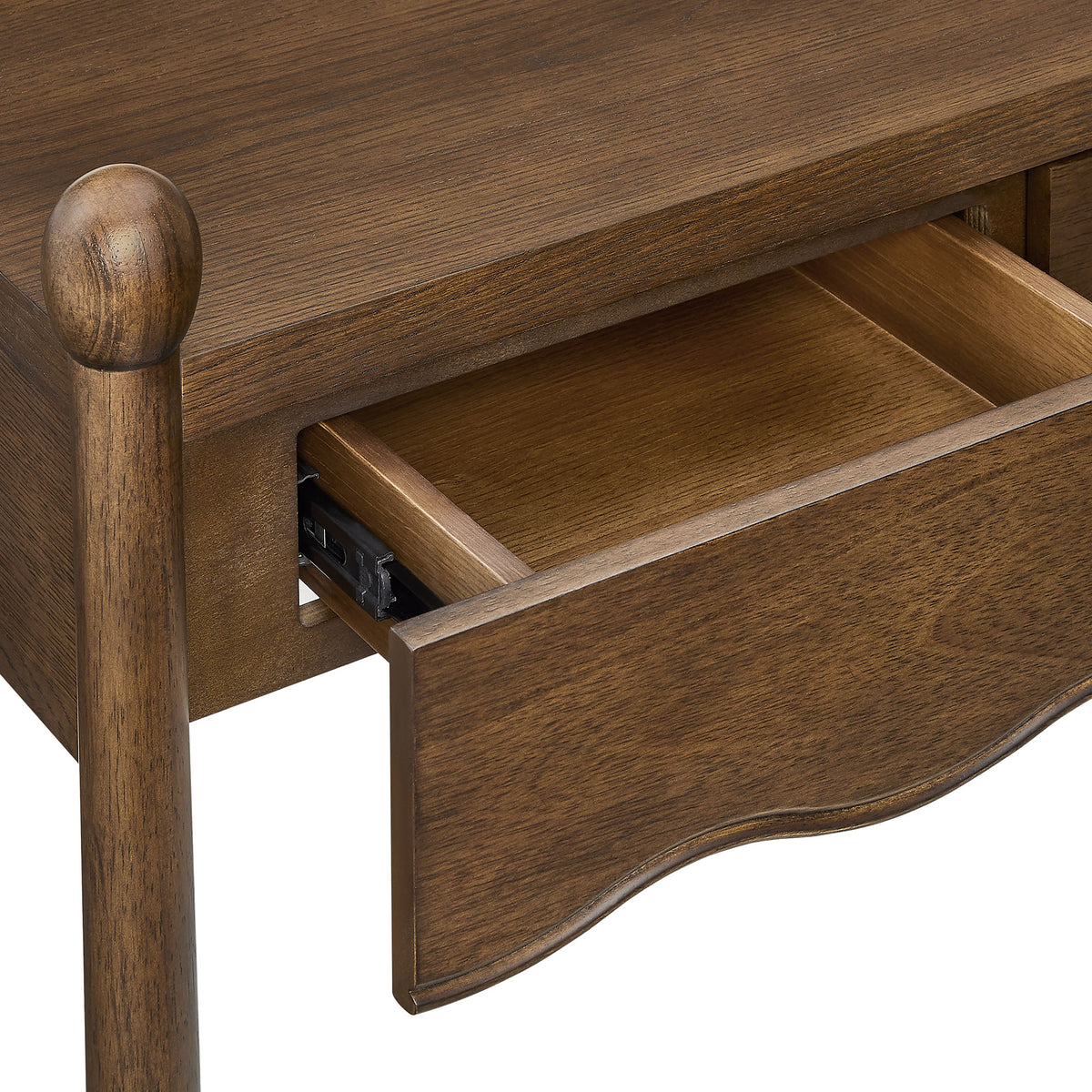 Darcy 62 Inch Wood Computer Desk - Walnut