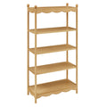 Darcy 4-Tier Open Bookcase - Oak