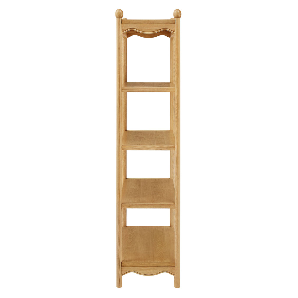 Darcy 4-Tier Open Bookcase - Oak