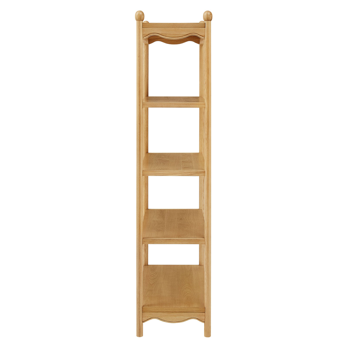 Darcy 4-Tier Open Bookcase - Oak