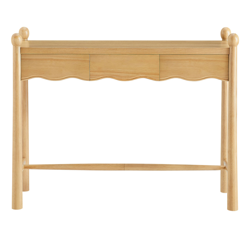 Darcy 44 Inch Wood Console Table - Oak