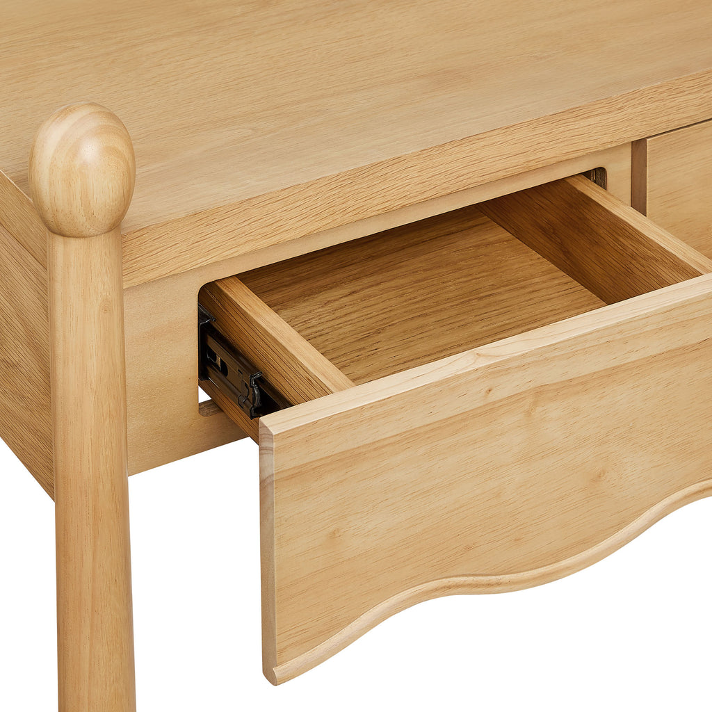Darcy 44 Inch Wood Console Table - Oak