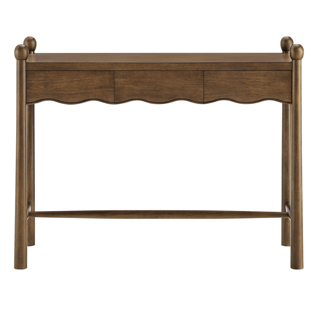 Darcy 44 Inch Wood Console Table - Walnut