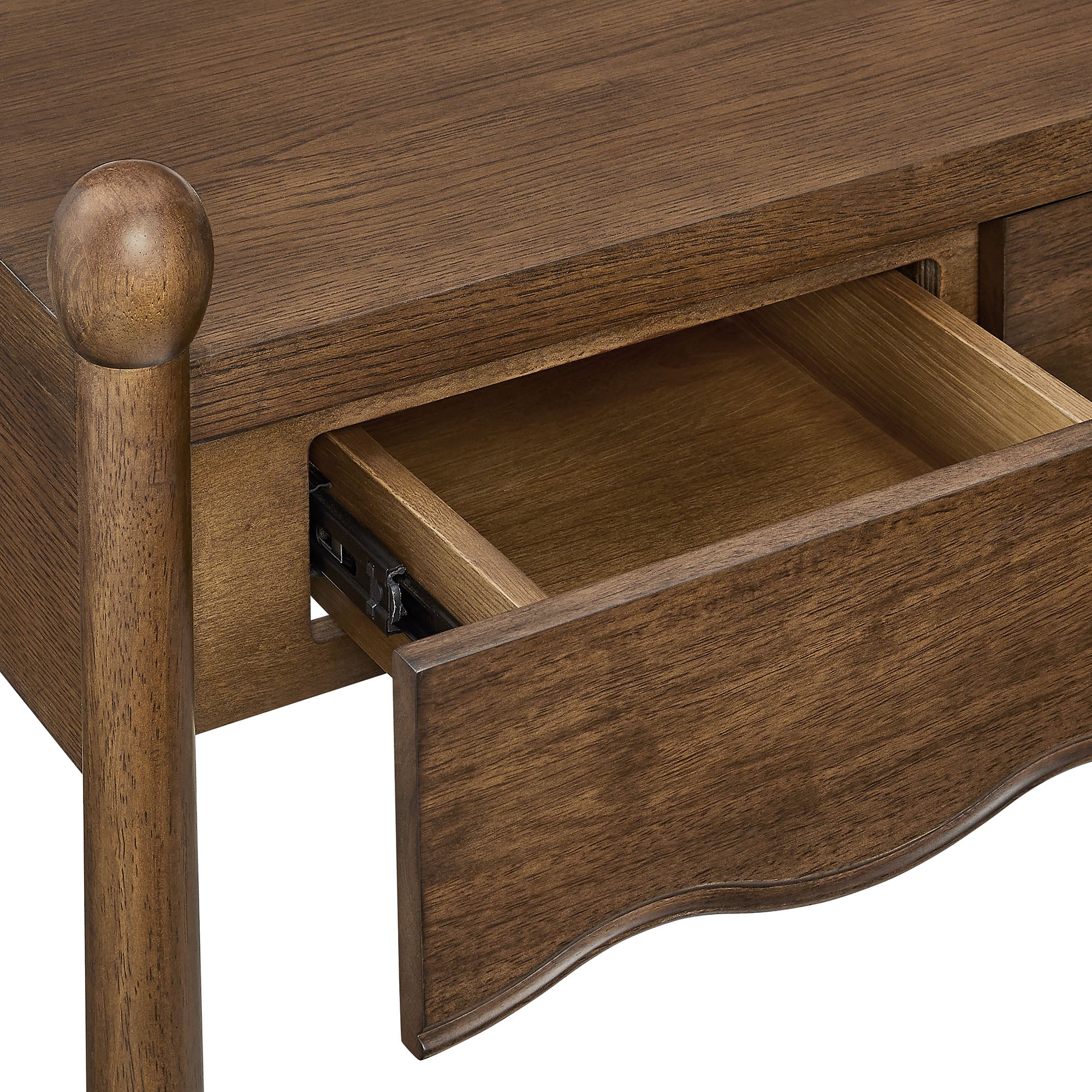 Darcy 44 Inch Wood Console Table - Walnut