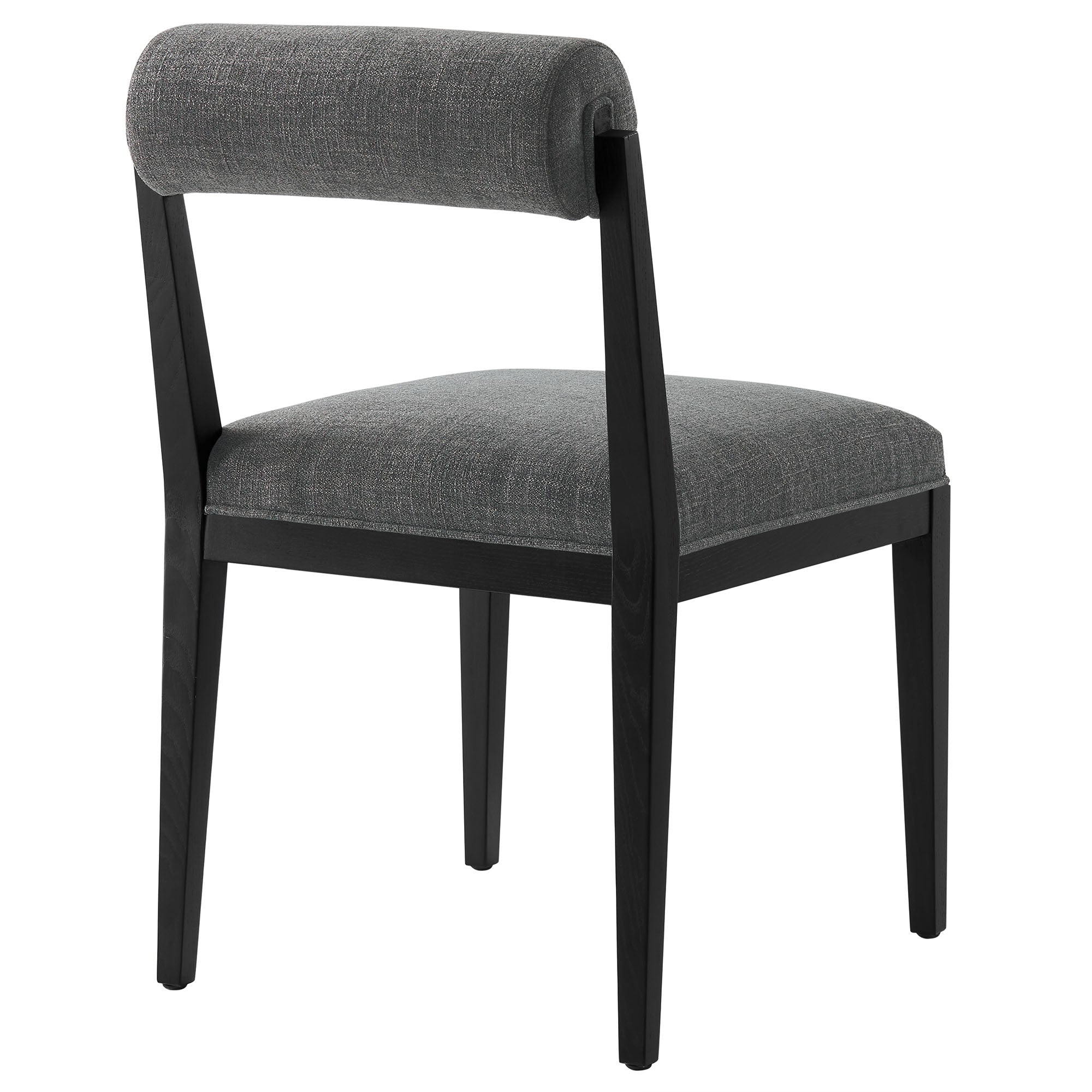 Kai Fabric Dining Chair Set of 2 - Charcoal