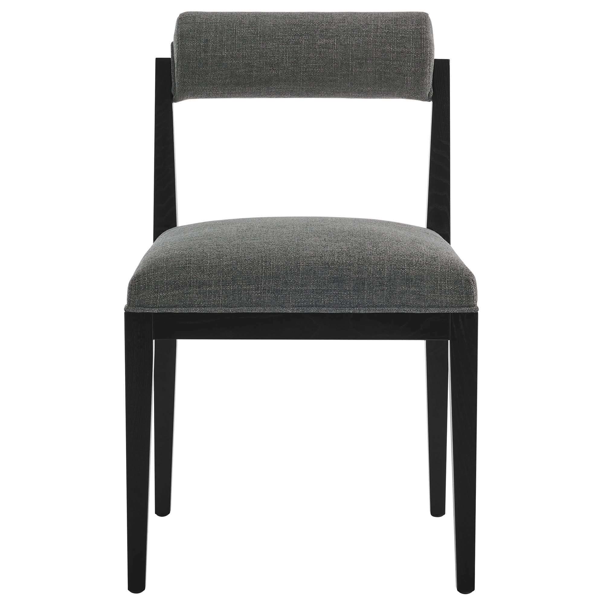 Kai Fabric Dining Chair Set of 2 - Charcoal