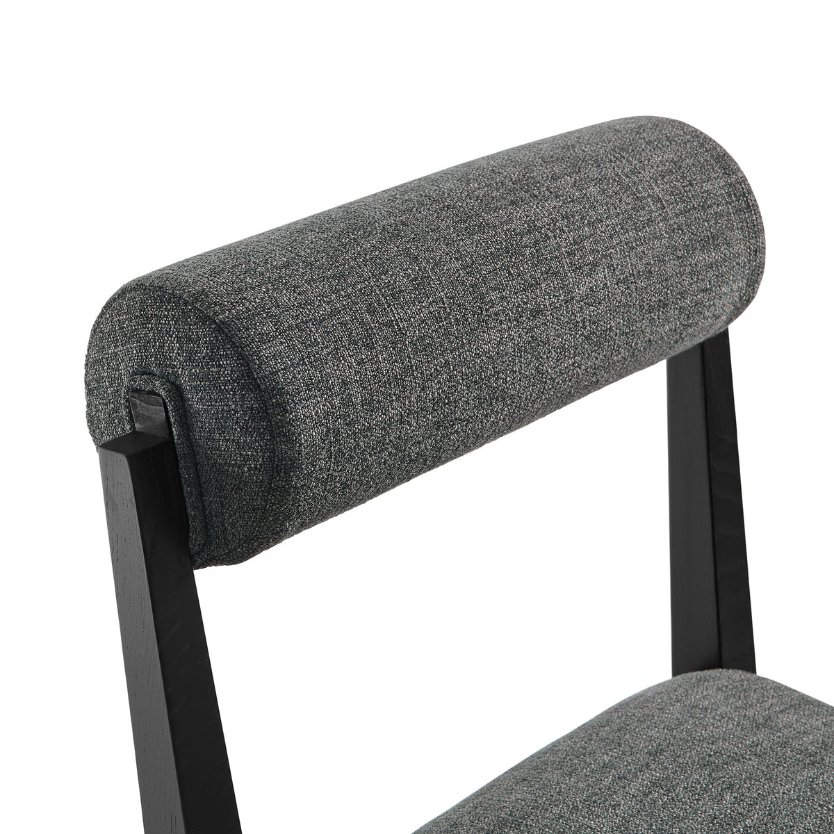 Kai Fabric Dining Chair Set of 2 - Charcoal