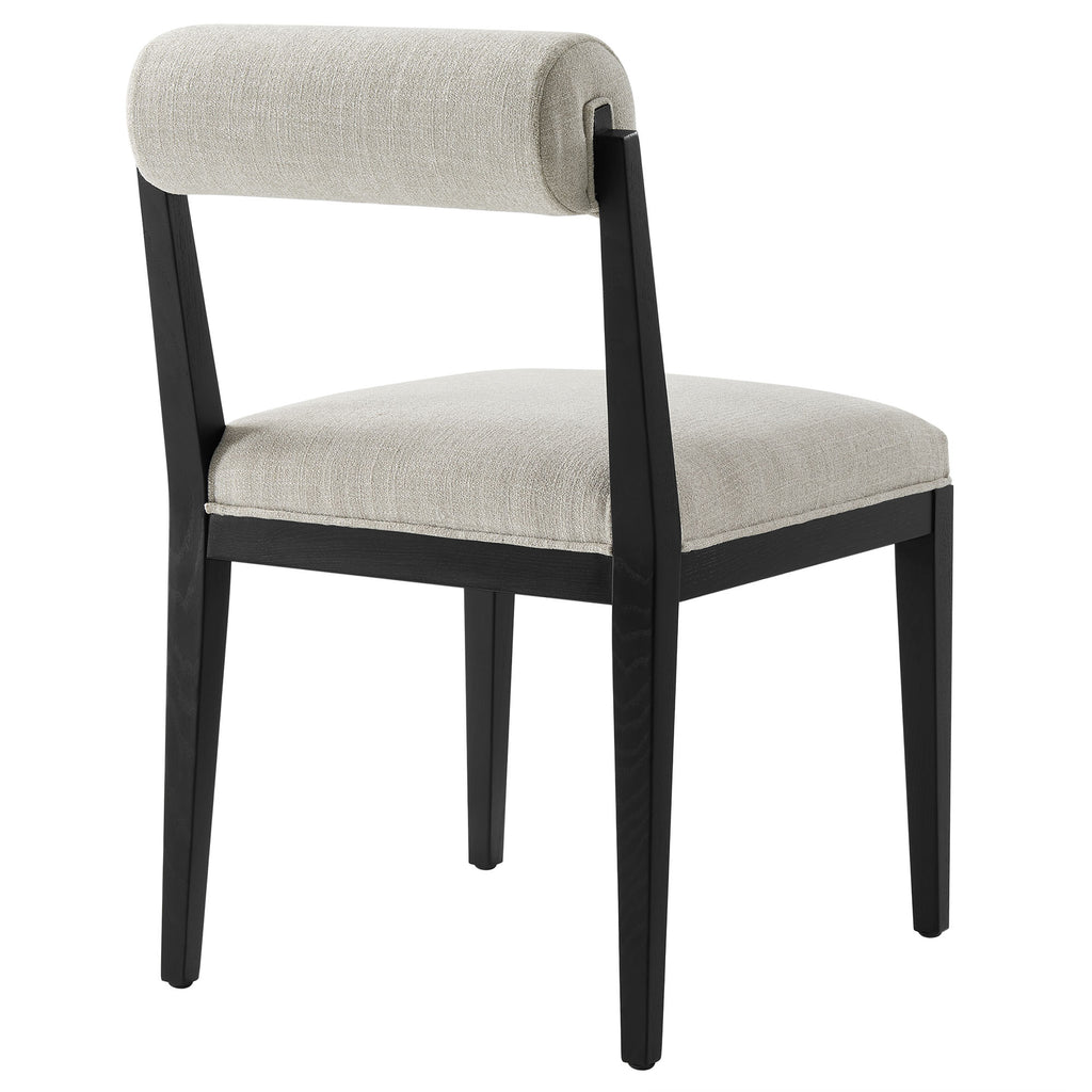 Kai Fabric Dining Chair Set of 2 - Linen