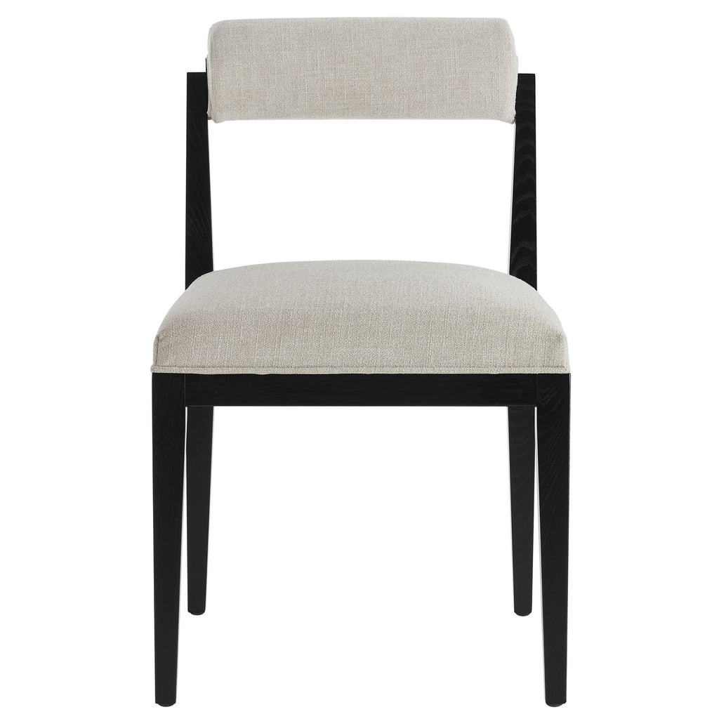 Kai Fabric Dining Chair Set of 2 - Linen