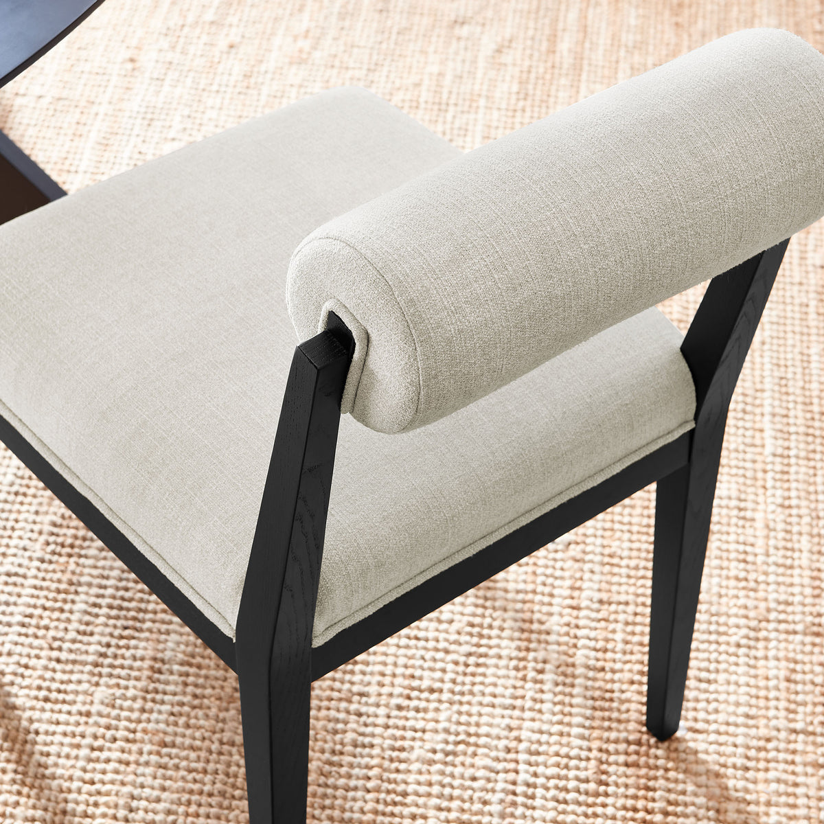 Kai Fabric Dining Chair Set of 2 - Linen