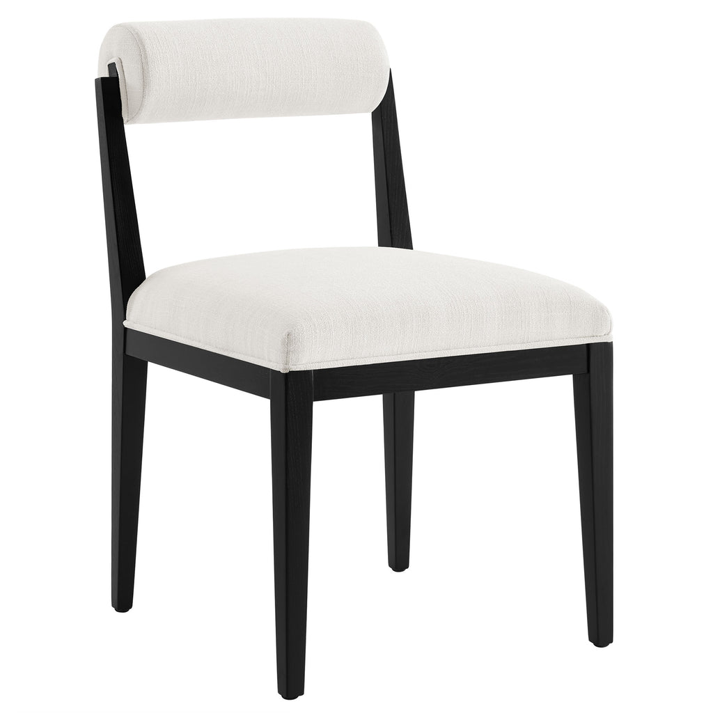 Kai Fabric Dining Chair Set of 2 - Salt
