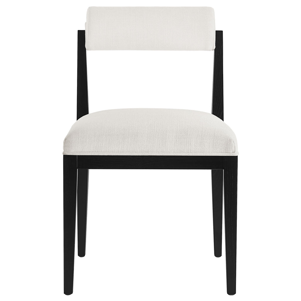 Kai Fabric Dining Chair Set of 2 - Salt