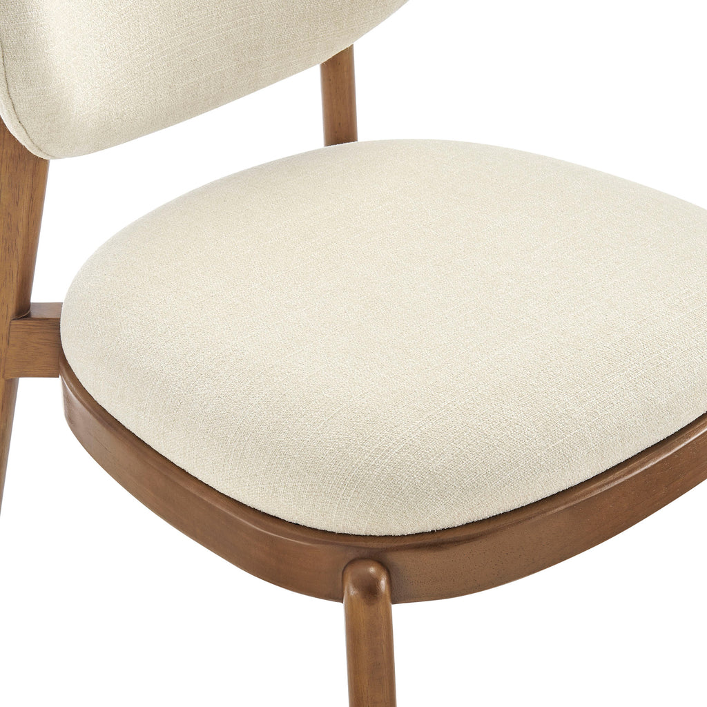 Fenwick Fabric Dining Chairs Set of 2 - Ecru