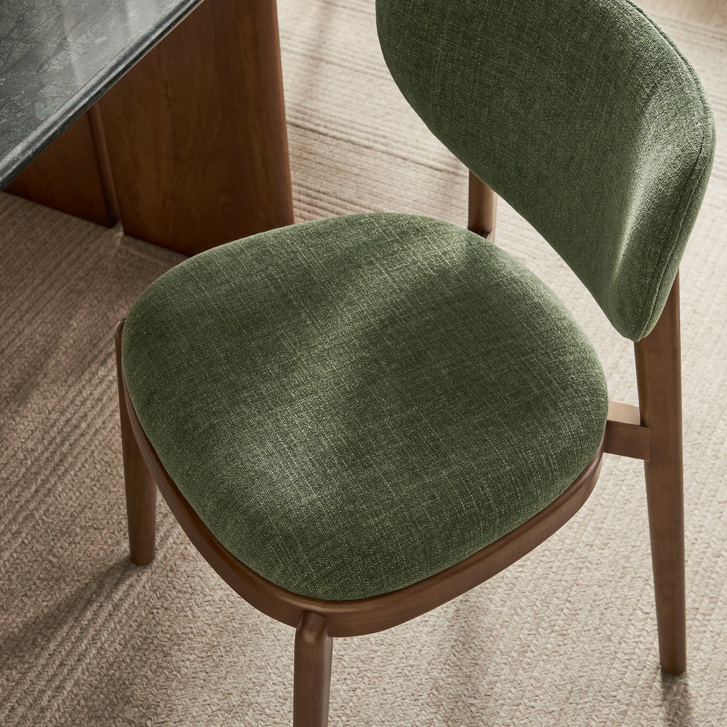 Fenwick Fabric Dining Chairs Set of 2 - Foliage