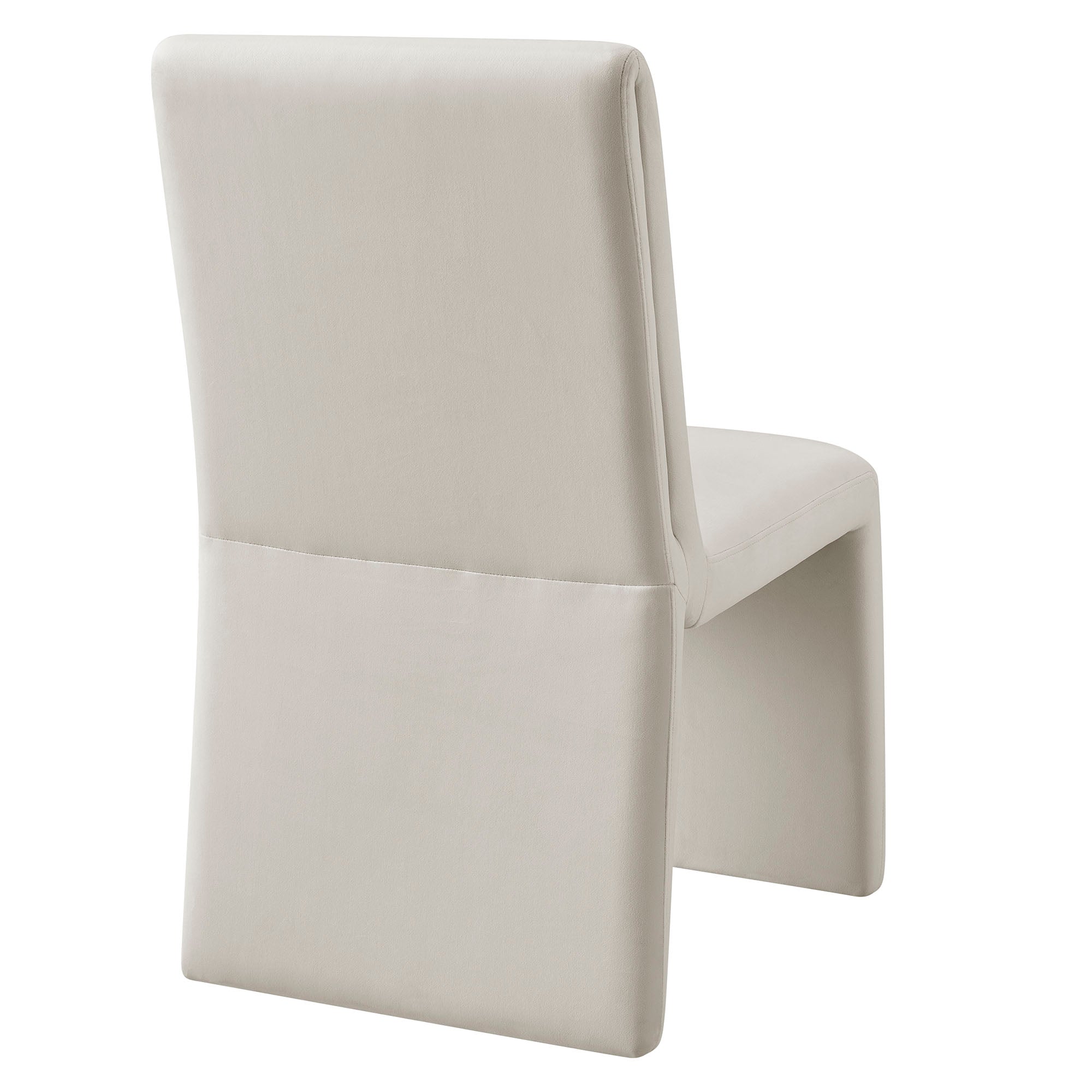 Emory Performance Velvet Dining Side Chair Set of 2 - Alabaster