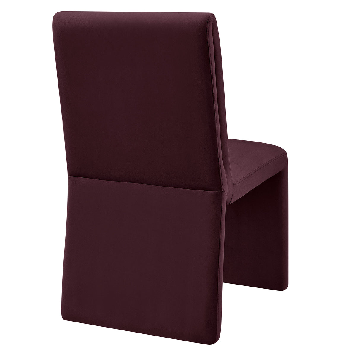 Emory Performance Velvet Dining Side Chair Set of 2 - Mulberry