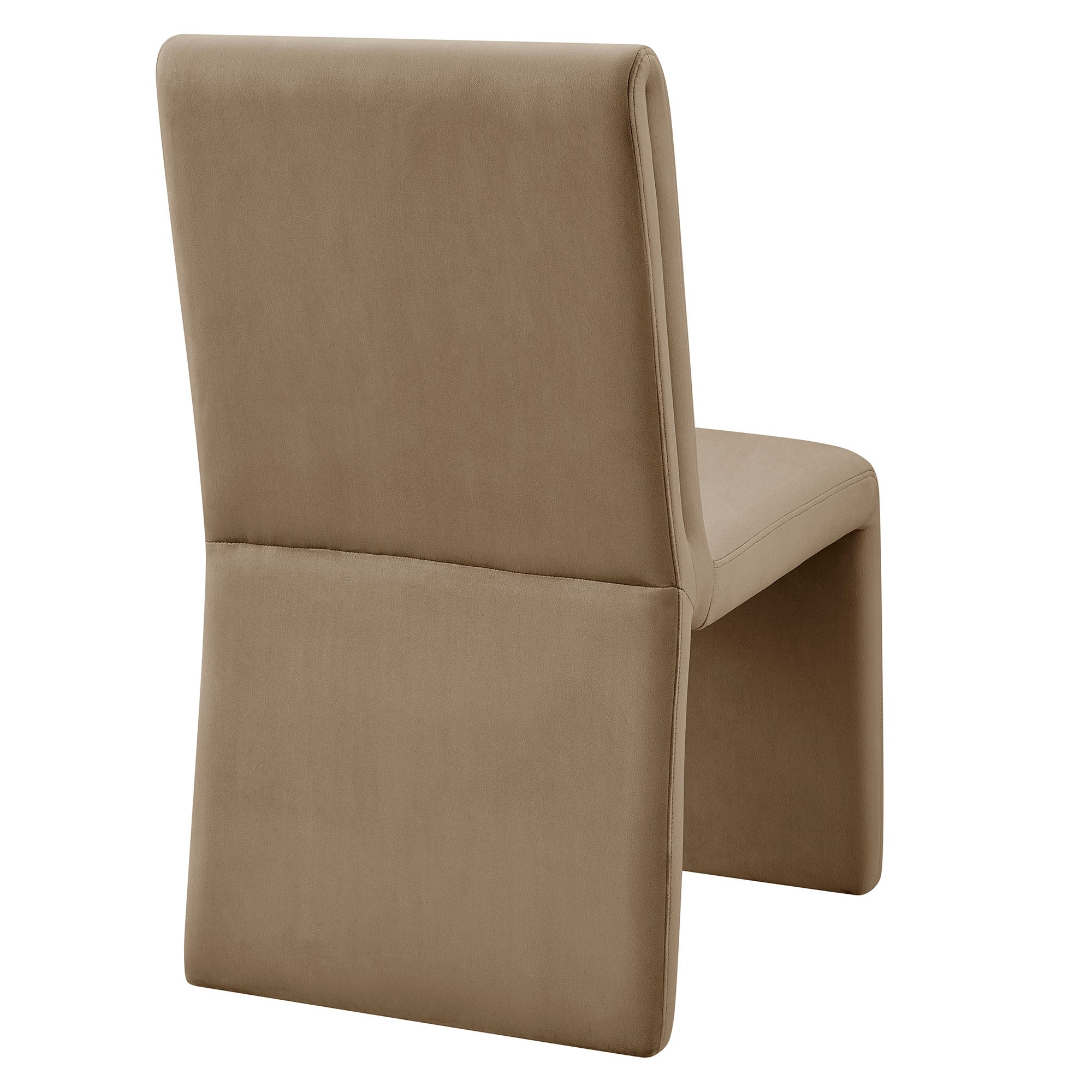 Emory Performance Velvet Dining Side Chair Set of 2 - Taupe