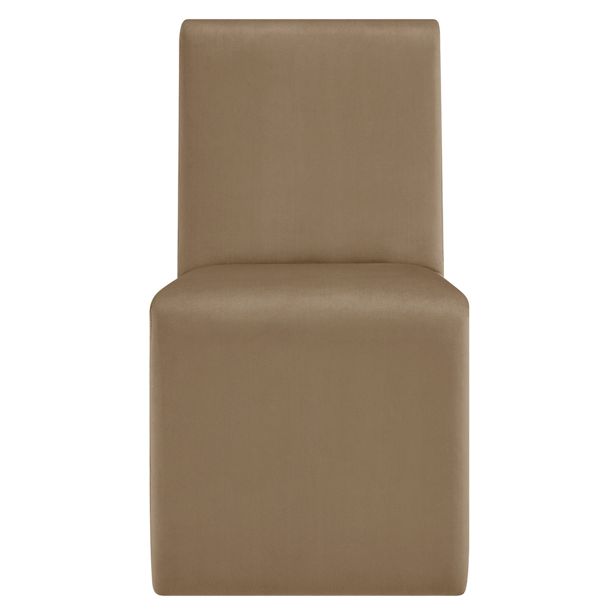 Emory Performance Velvet Dining Side Chair Set of 2 - Taupe