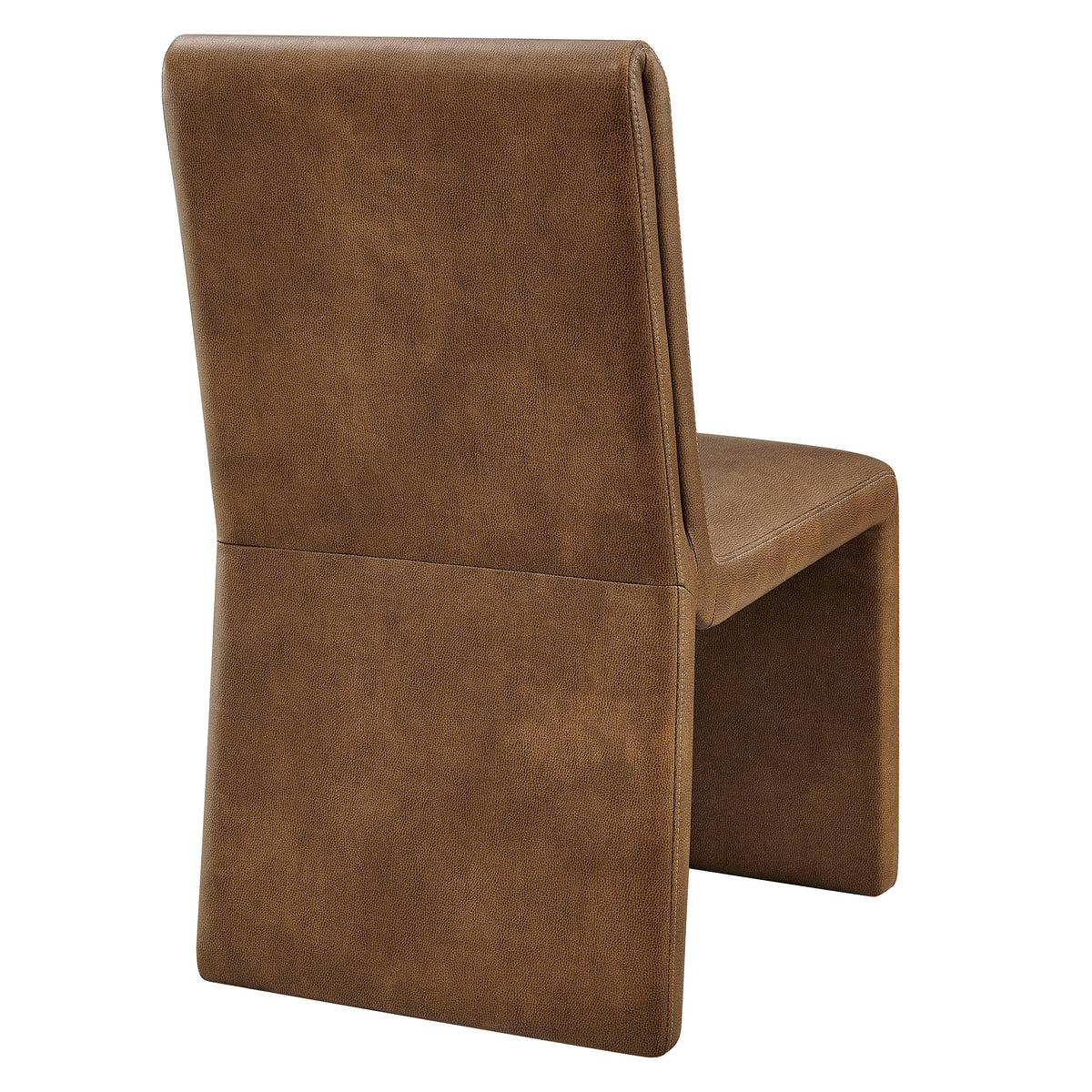 Emory Vegan Leather Dining Side Chair Set of 2 - Canyon