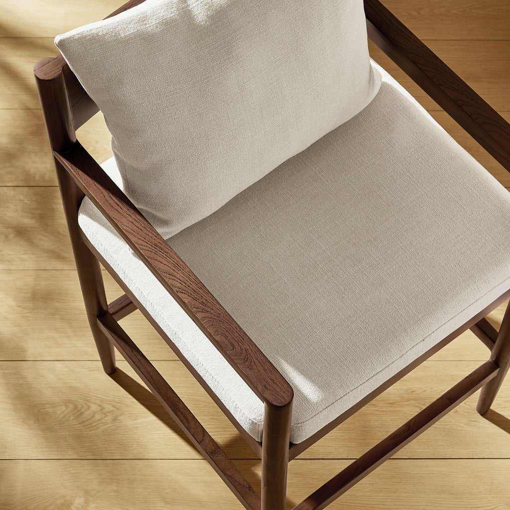 Remington Wood Counter Stool Set of 2 - Salt