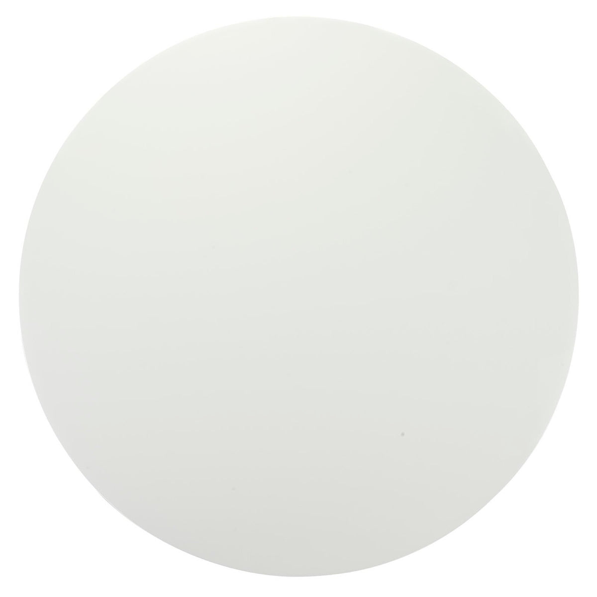 Revolve Round Wood Dining Table - White