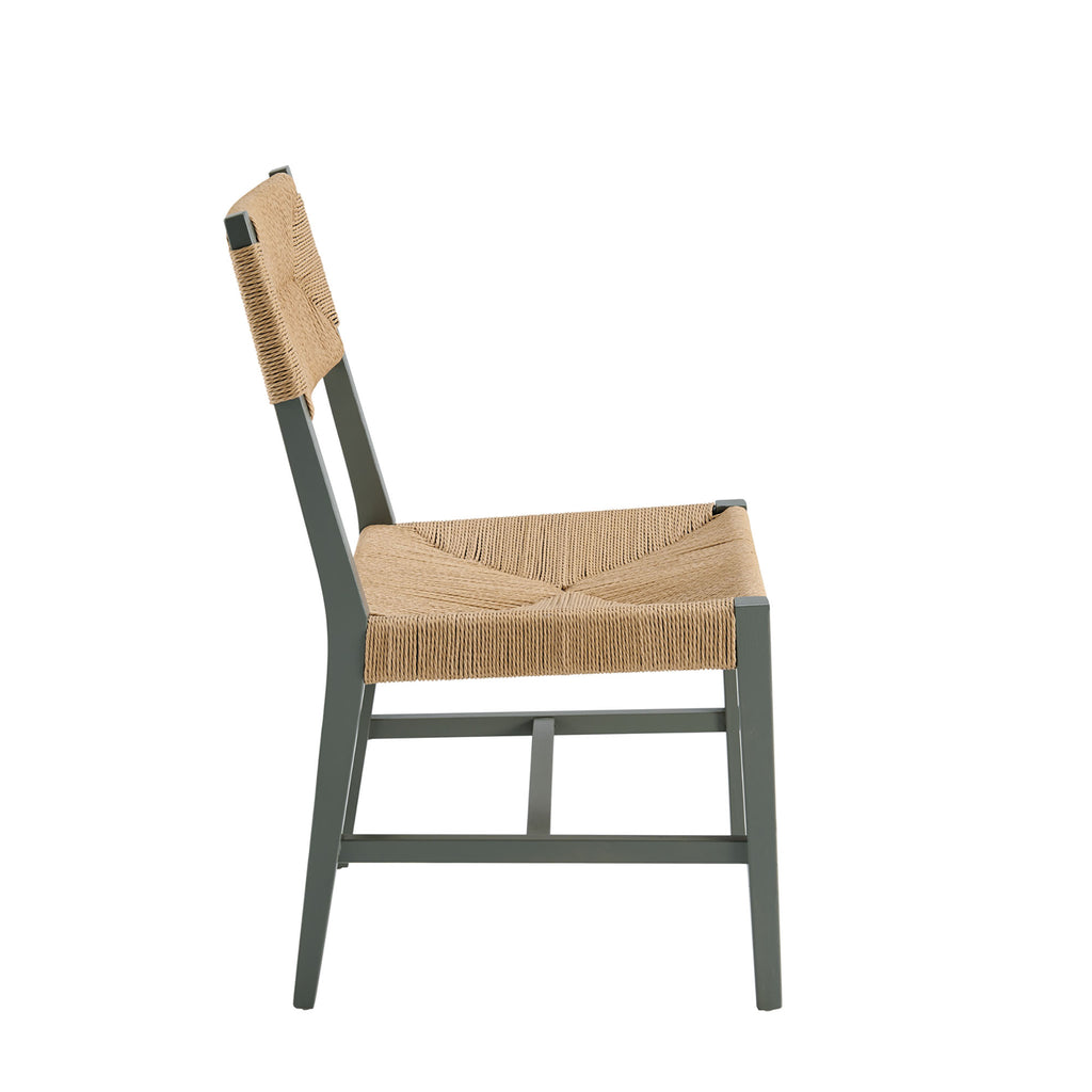 Bodie Wood Dining Chair Set of 2 - Light Gray Natural