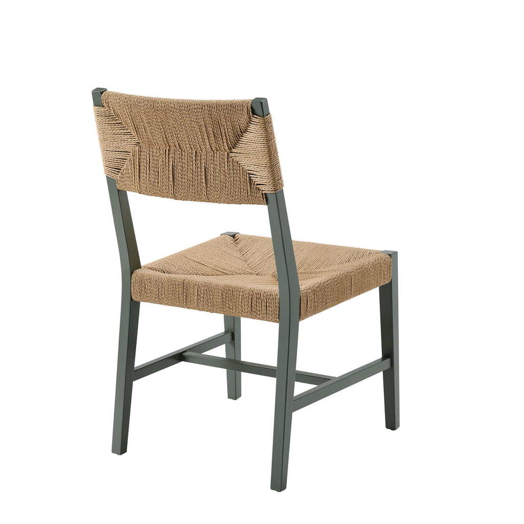 Bodie Wood Dining Chair Set of 2 - Light Gray Natural