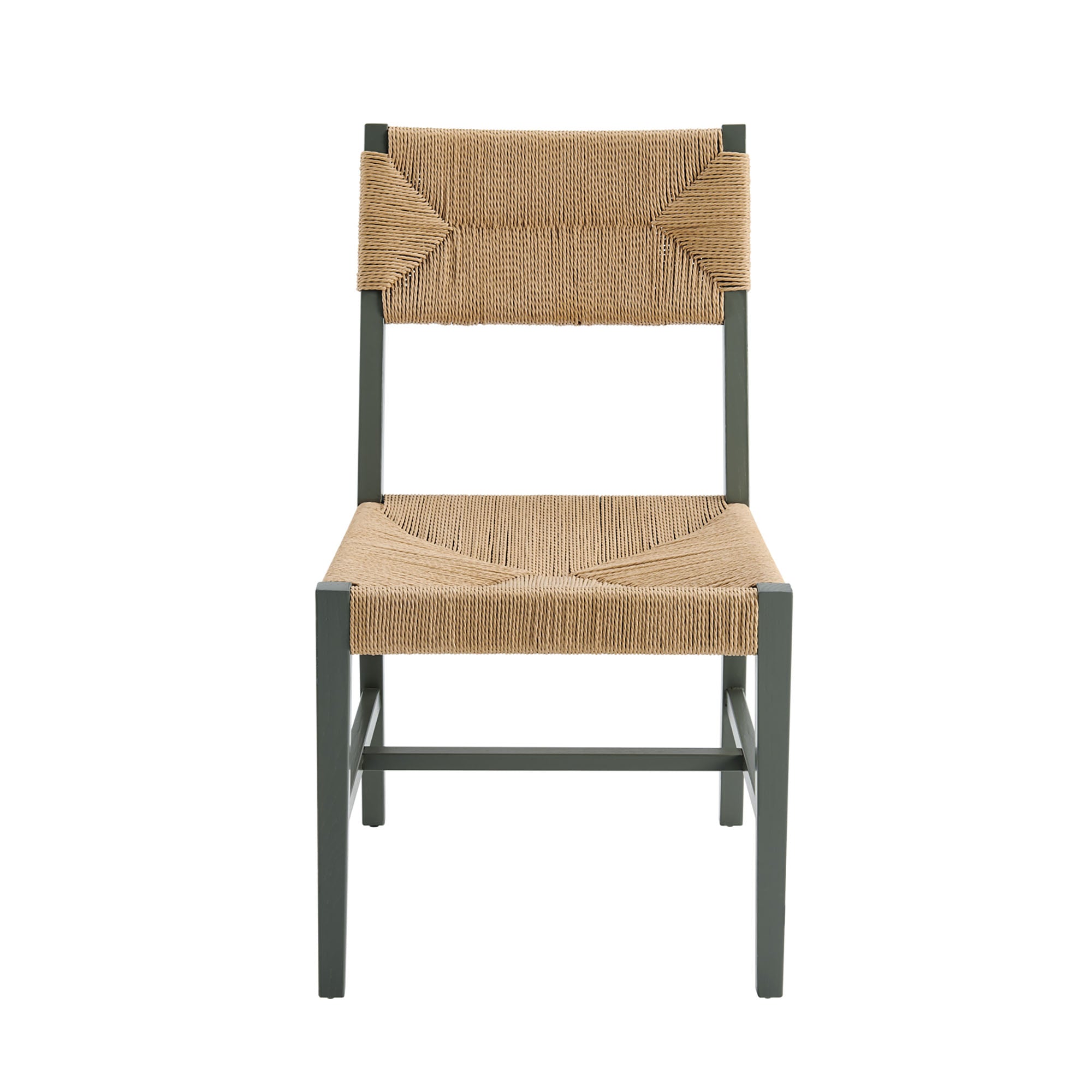 Bodie Wood Dining Chair Set of 2 - Light Gray Natural