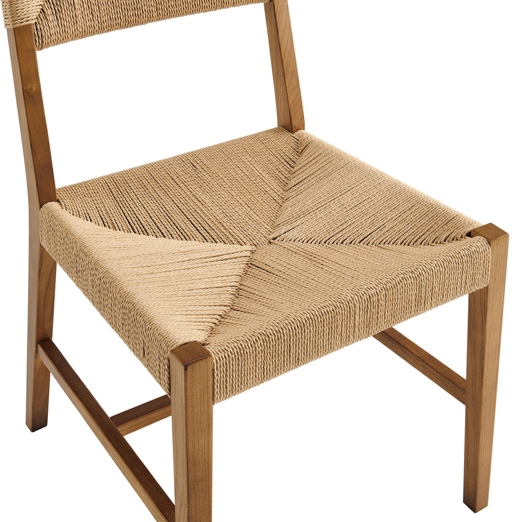 Bodie Wood Dining Chair Set of 2 - Natural Natural