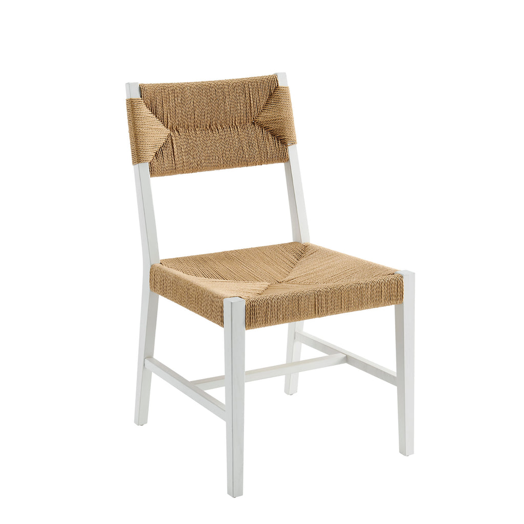 Bodie Wood Dining Chair Set of 2 - White Natural
