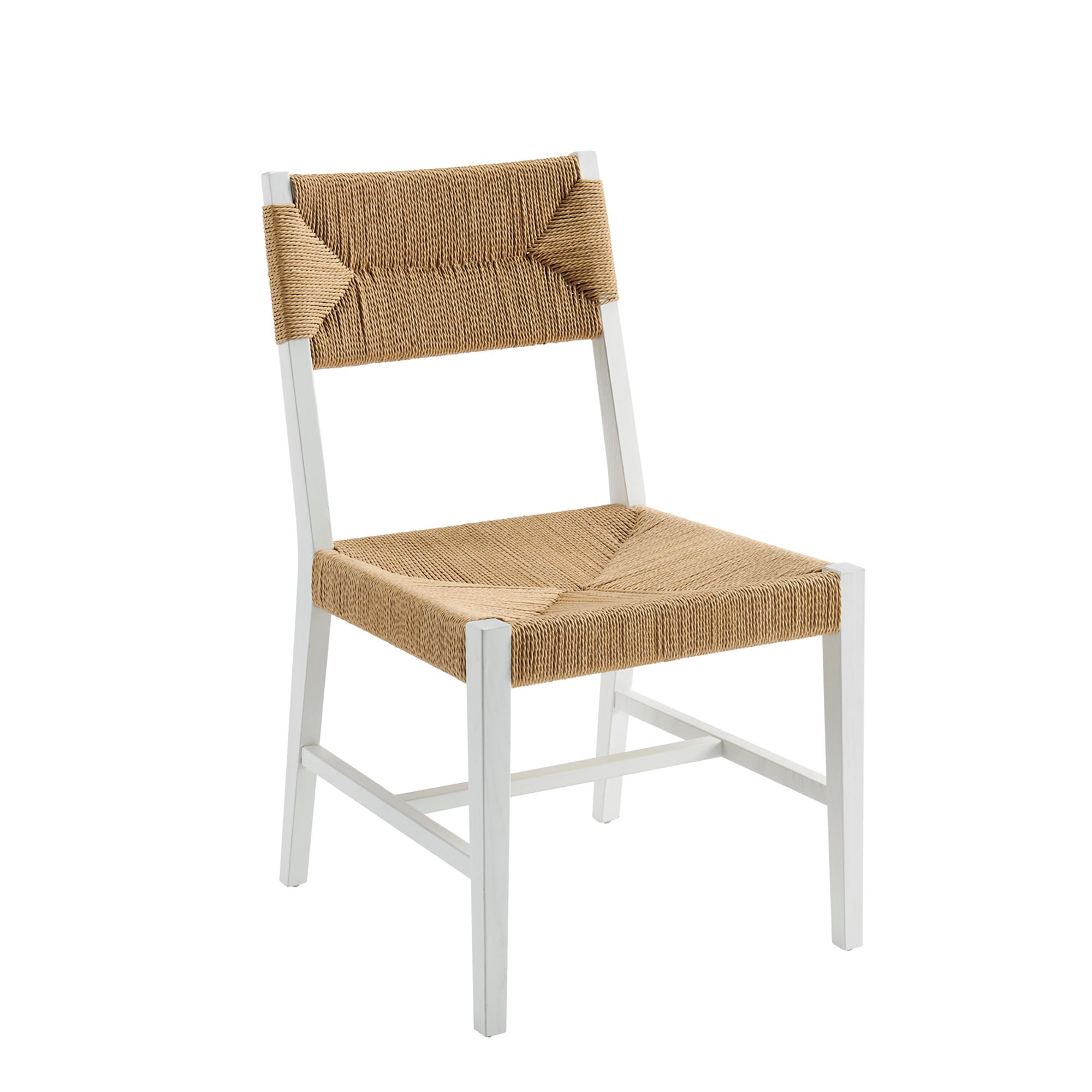 Bodie Wood Dining Chair Set of 2 - White Natural