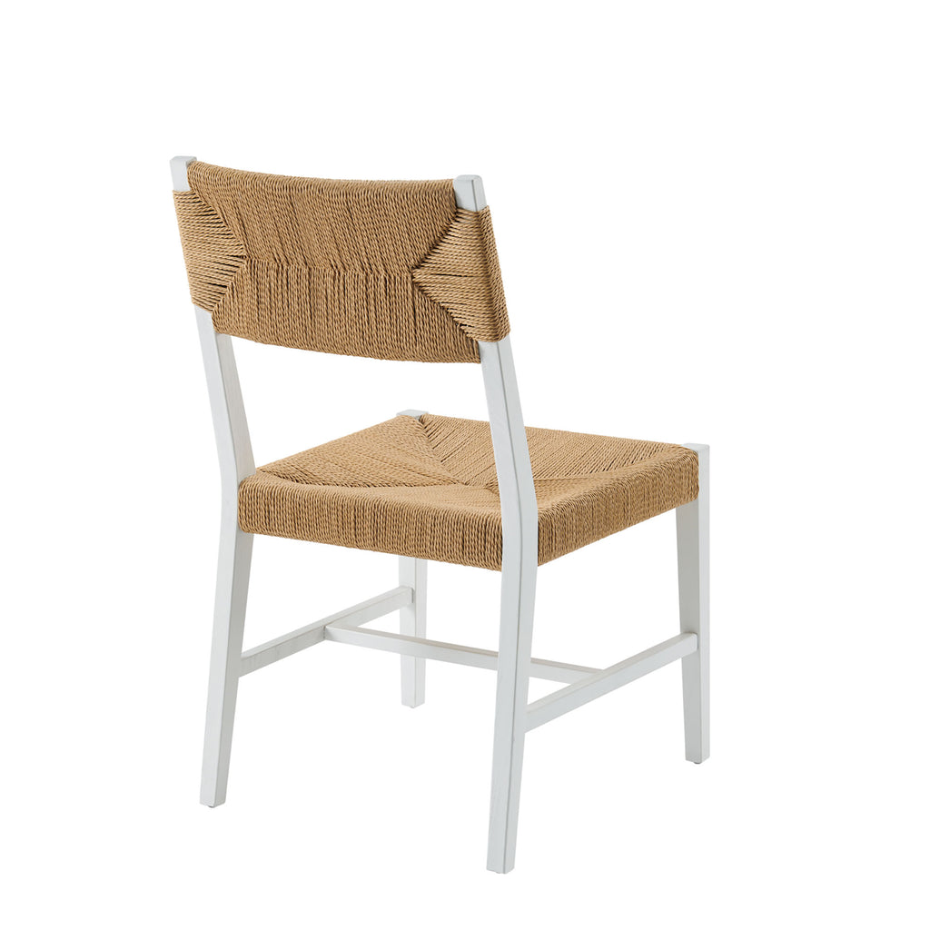 Bodie Wood Dining Chair Set of 2 - White Natural