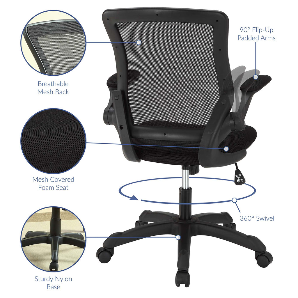 Veer Mesh Office Chair - Black