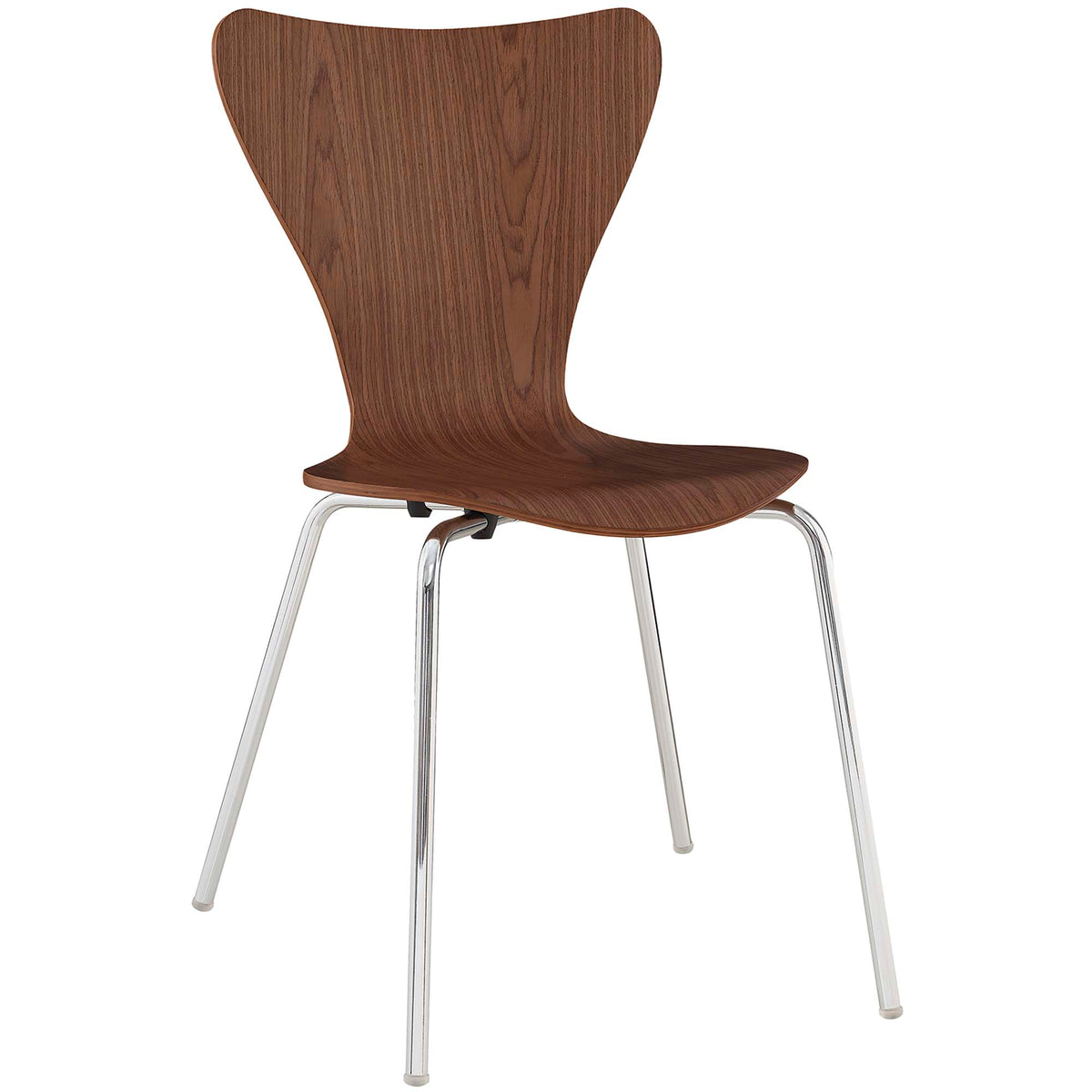 Revolve 3 Piece Dining Set - White Walnut