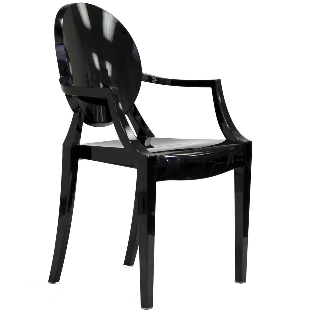 Casper Dining Armchairs Set of 2 - Black