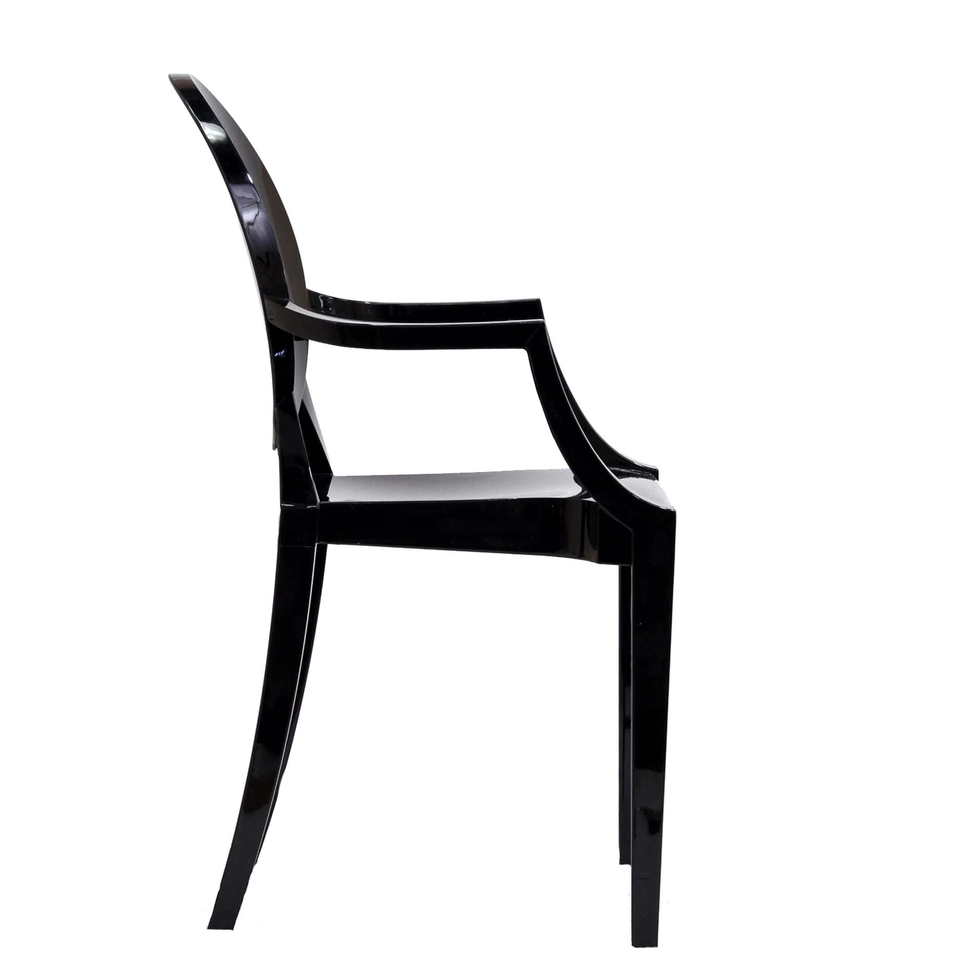 Casper Dining Armchairs Set of 2 - Black
