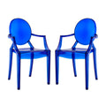Casper Dining Armchairs Set of 2 - Blue