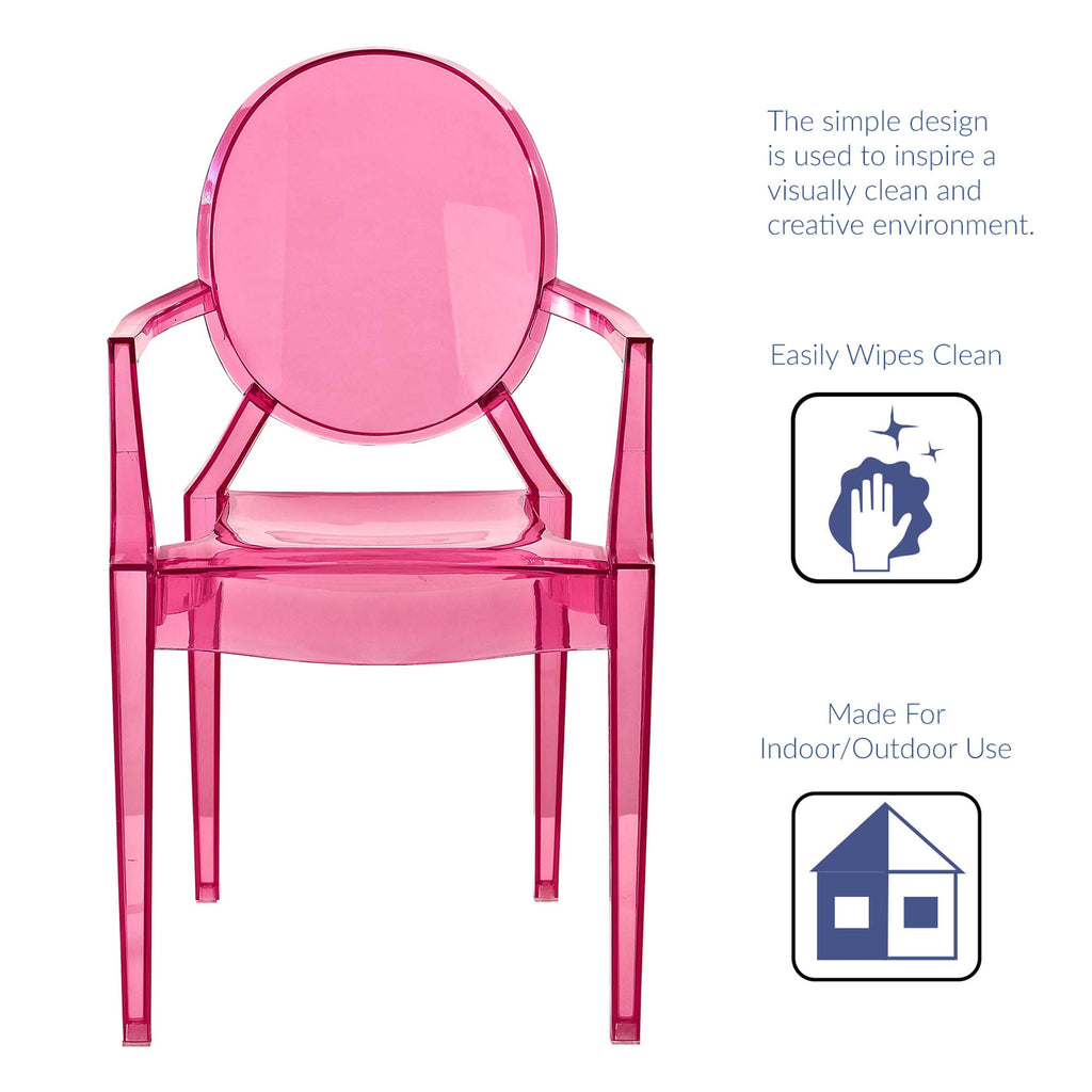 Casper Dining Armchairs Set of 2 - Pink
