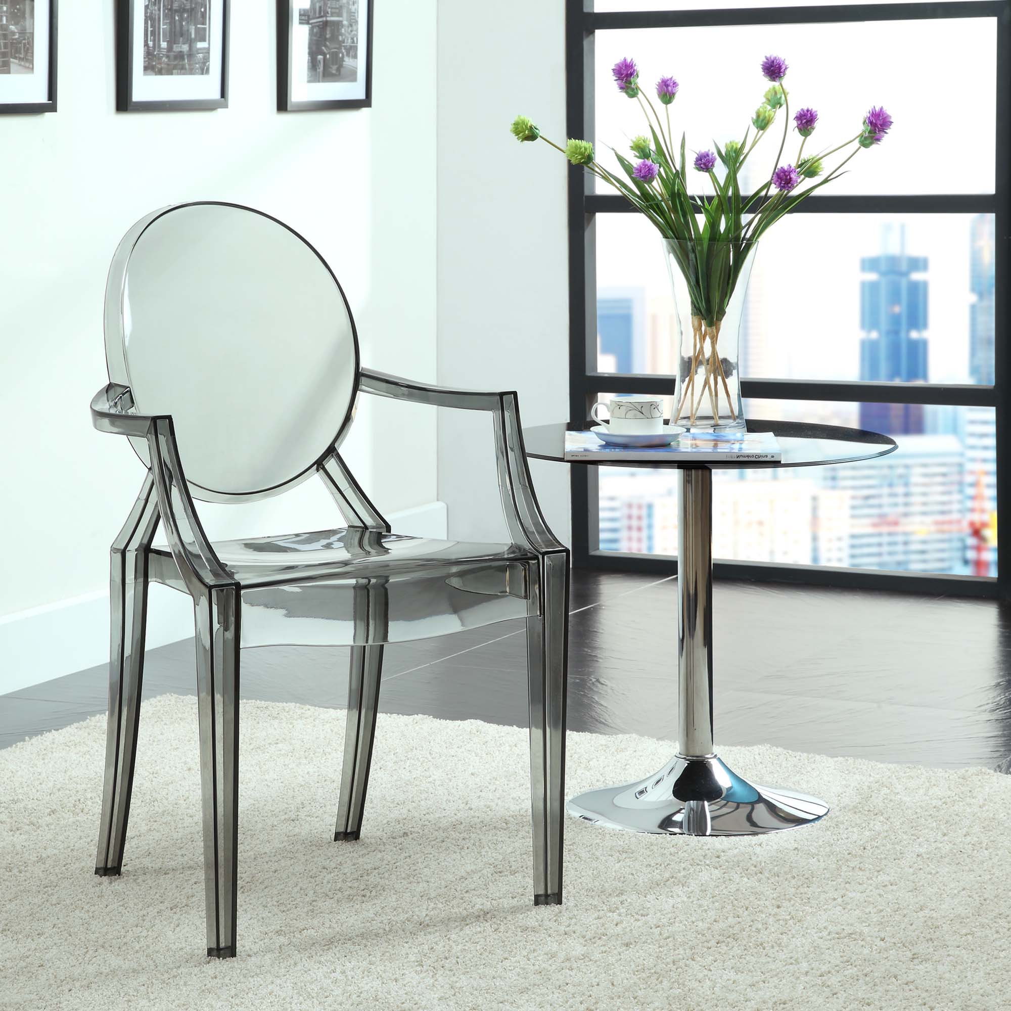 Casper Dining Armchairs Set of 2 - Smoke