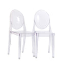 Casper Dining Chairs Set of 2 - Clear
