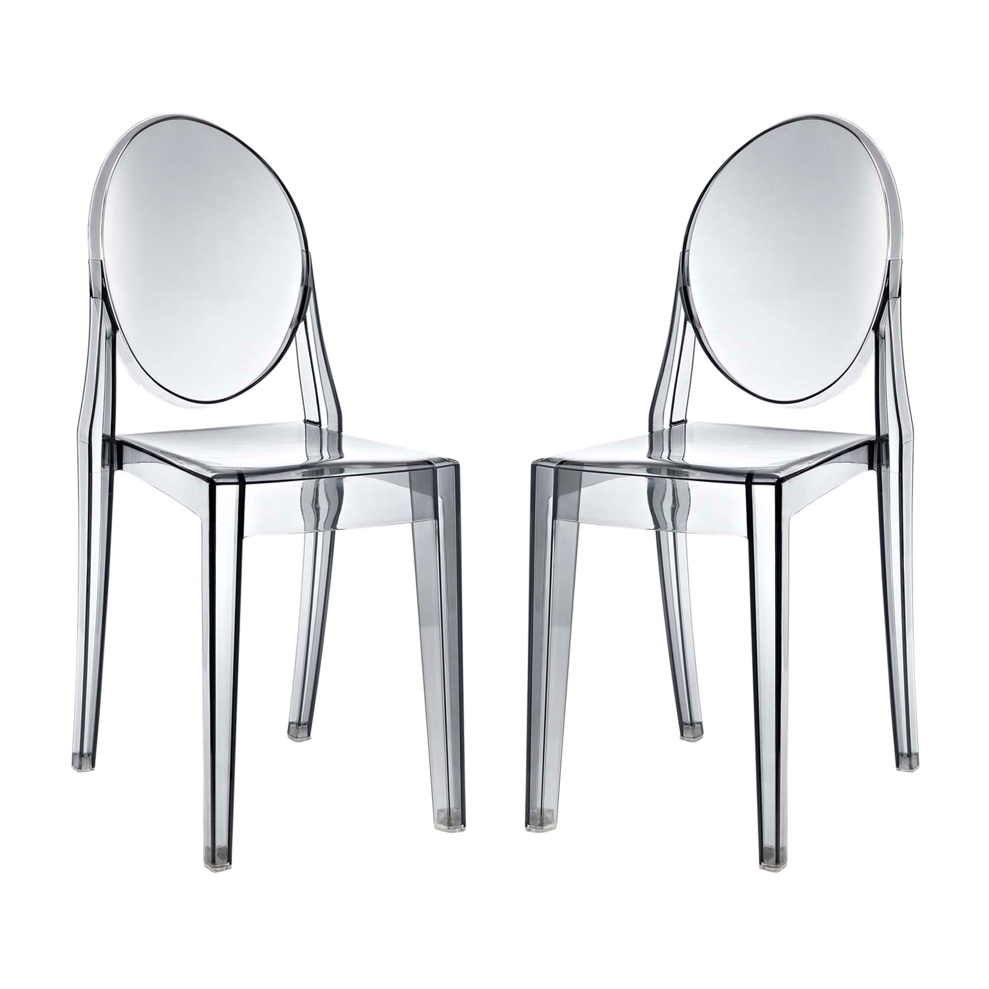 Casper Dining Chairs Set of 2 - Smoke
