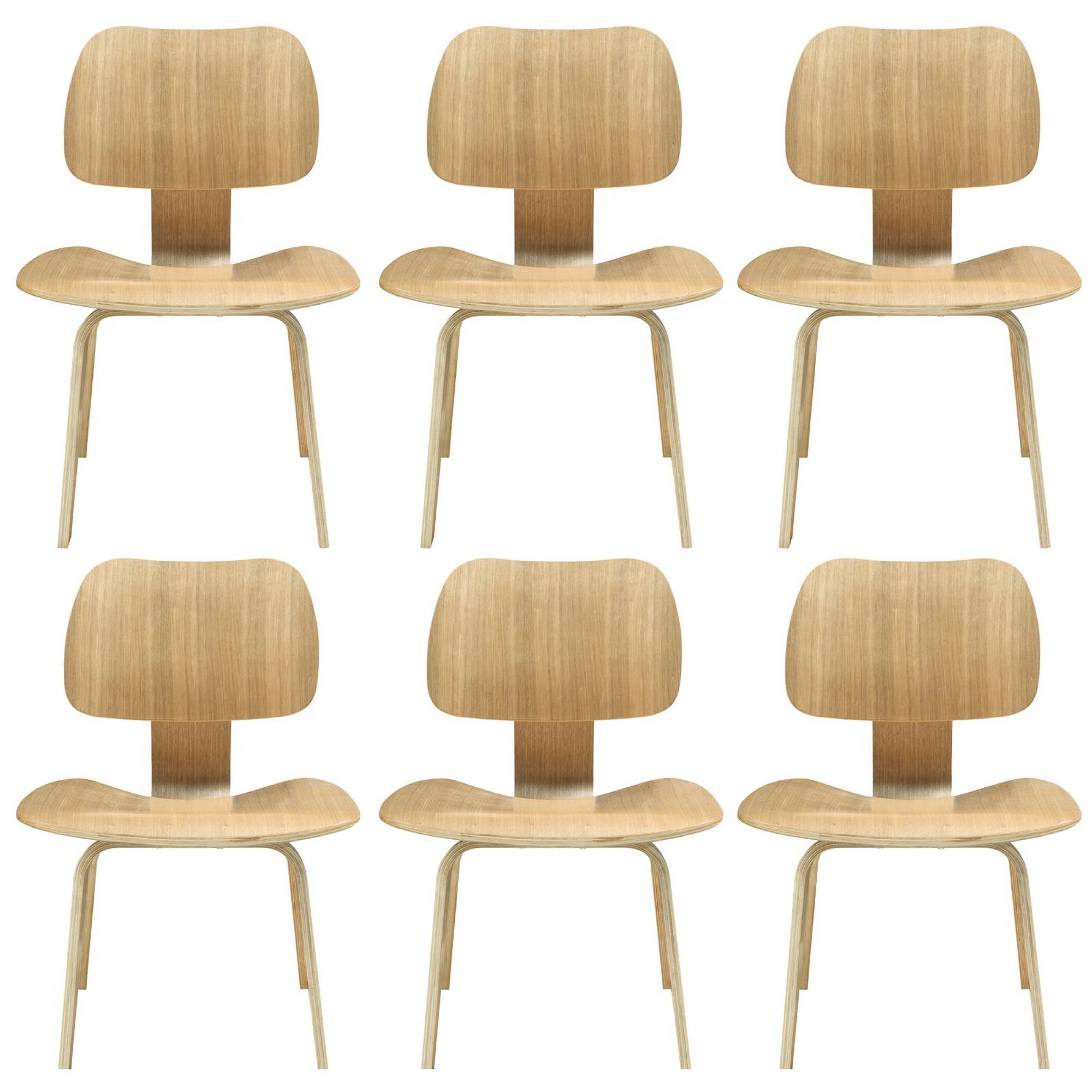 Fathom Dining Chairs Set of 6 - Natural