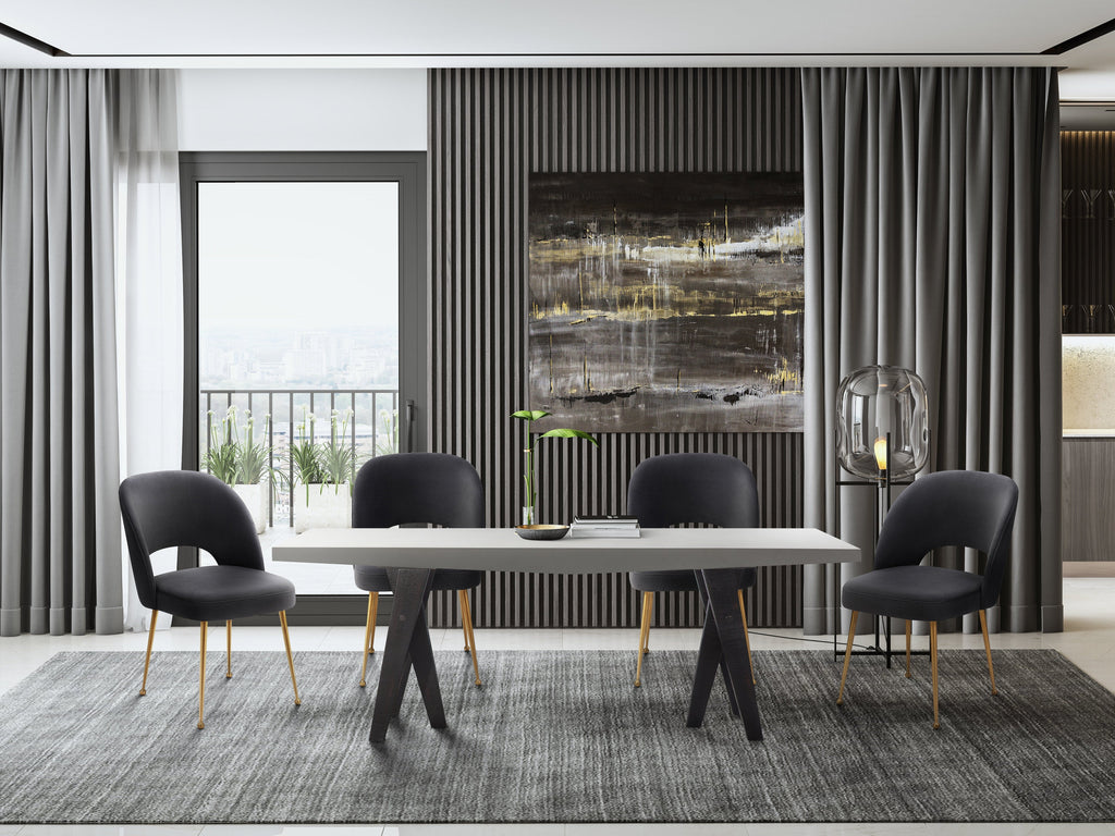 Swell Performance Velvet Dining Chair