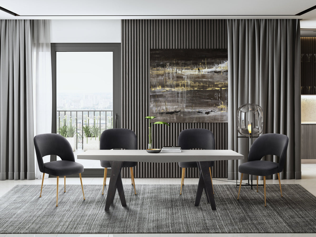 Swell Performance Velvet Dining Chair