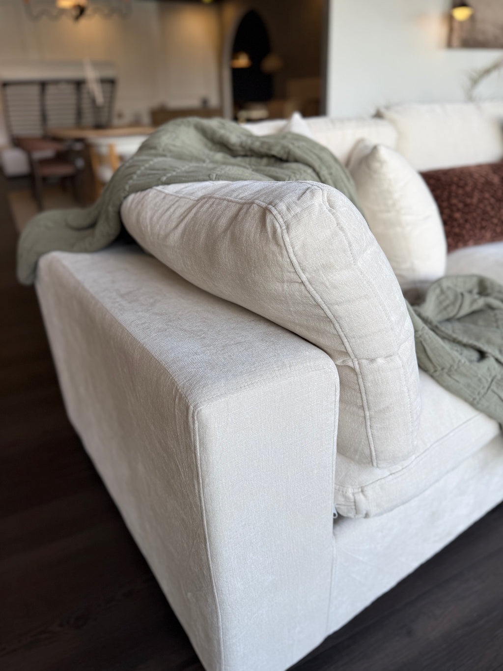 Cloud Lux 4-Piece Upholstered Modular Sectional Sofa