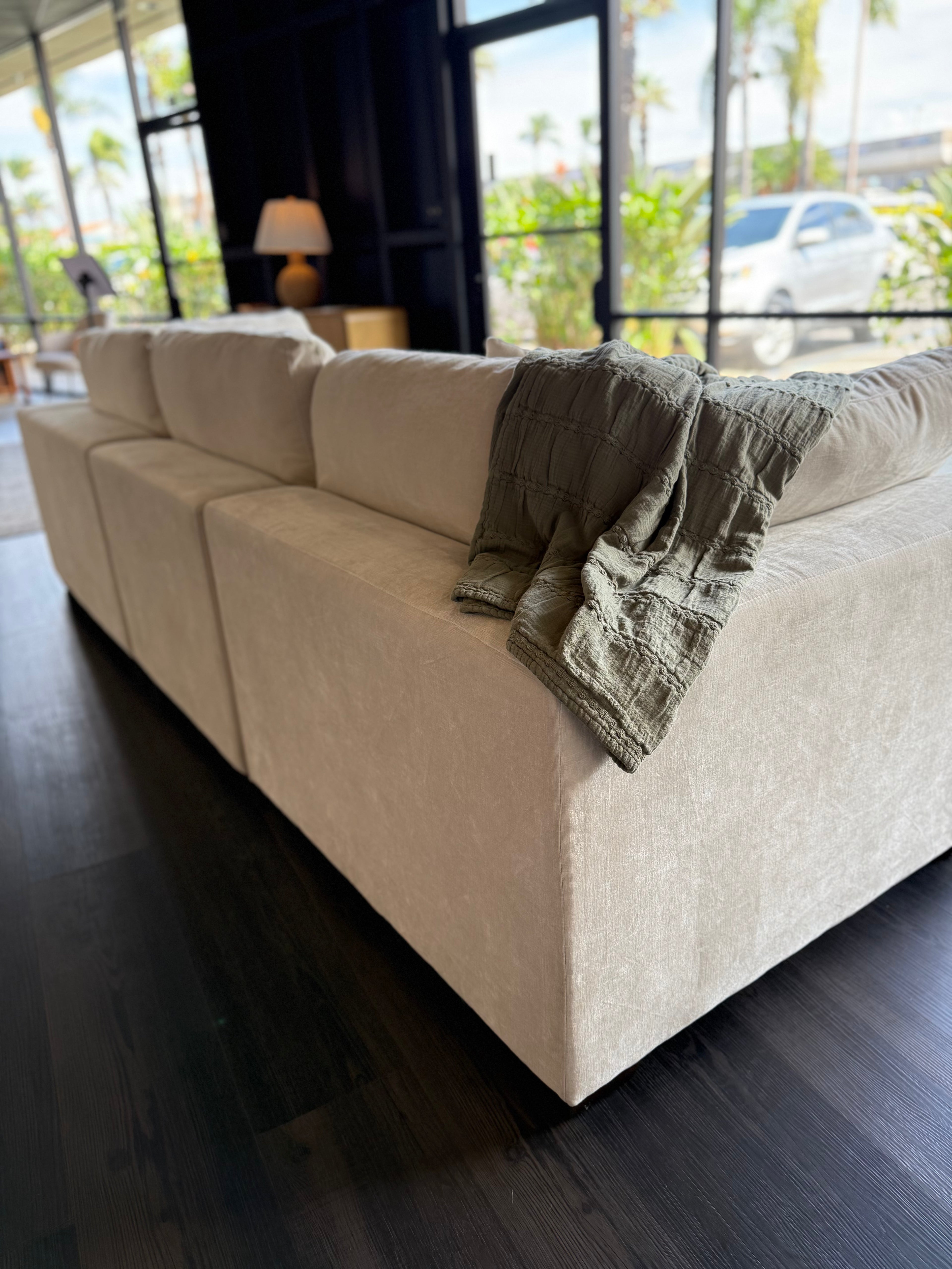 Cloud Lux 4-Piece Upholstered Modular Sectional Sofa